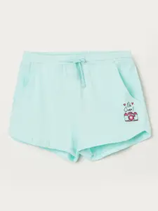 Fame Forever by Lifestyle Girls Green Shorts