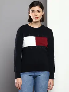 Tommy Hilfiger Women Colourblocked Pullover