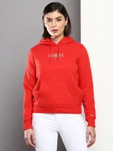 Tommy Hilfiger Women Printed Hooded Sweatshirt