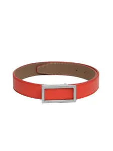 Calvadoss Boys Red Semi Casual Belts