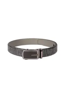 Allen Solly Men Printed Leather Reversible Belt