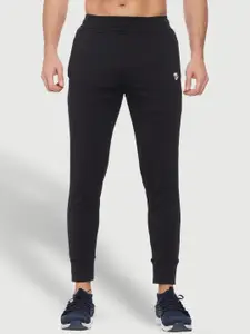 Mark Leute Men Regular Fit Black Solid Joggers