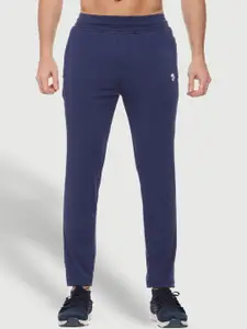 Mark Leute Men Blue And Green Colourblocked Track Pants