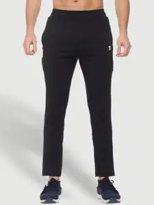 Mark Leute Men Black Solid Track Pants