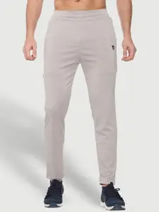 Mark Leute Men Grey Regular Fit Solid Track Pants