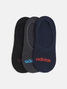 ADIDAS Men Pack of 3 Assorted Solid Shoe Liners