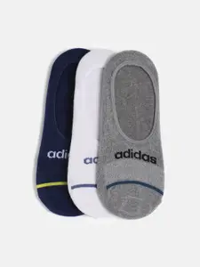 ADIDAS Men Pack Of 3 Navy Blue Shoe Liners