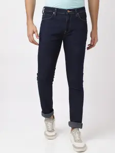 Lee Men Blue Bruce Skinny Fit Stretchable Jeans