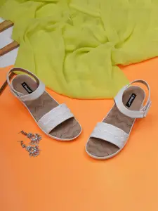 Sherrif Shoes Women White Platform Sandals