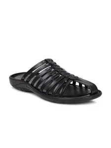 PRIVO by Inc.5 Men Black Comfort Sandals