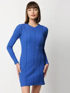 Disrupt Blue Bodycon Mini Dress