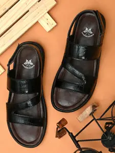 ALBERTO MORENO ALBERTO MORENO Men Black Comfort Sandals