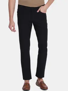 Blackberrys TechPro Men Black Casual Trouser