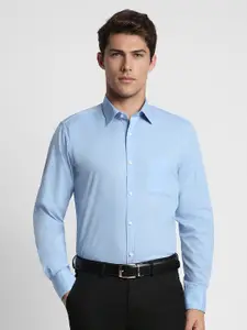 Peter England Men Blue Formal Shirt