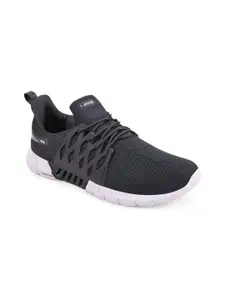Campus Men Grey Mesh Running Shoes