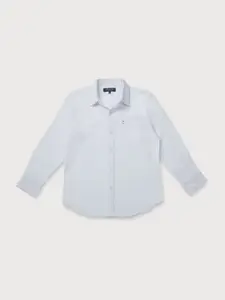 Gini and Jony Boys White Classic Casual Shirt
