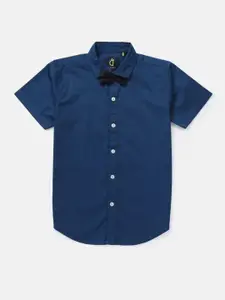 Gini and Jony Boys Blue Classic Casual Shirt