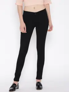 AND Women Black Clean Look Jeans