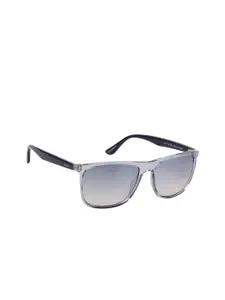 Lee Cooper Men Blue Lens & Blue Square Sunglasses with UV Protected Lens LC9195TWB