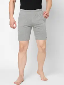 Sweet Dreams Men Grey Solid Shorts