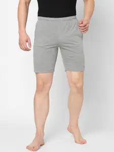 Sweet Dreams Men Grey Solid Shorts