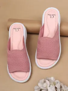 Carlton London sports Women Pink Sliders