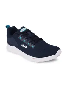 Campus Men Blue Mesh Running Shoes