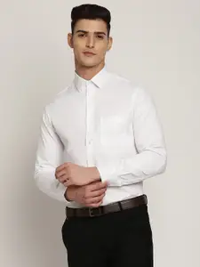 Cantabil Men White Formal Shirt