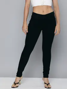 Levis Women Black Super Skinny Fit Stretchable Jeans
