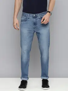 Levis Men Blue Tapered Fit Heavy Fade Stretchable Casual Jeans
