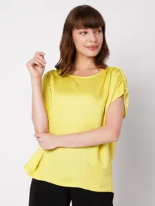 Vero Moda Women Yellow T-shirt