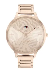 Tommy Hilfiger Women Printed Dial & Stainless Steel Bracelet Style Straps Digital Watch TH1782497