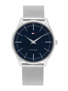 Tommy Hilfiger Men Dial & Stainless Steel Bracelet Style Straps Analogue Watch TH1710468