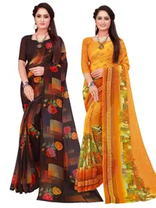Florence Pack of 2 Pure Georgette Sarees