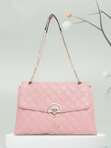 Lavie Quilt Eden Women Pink Flap Satchel Handbag