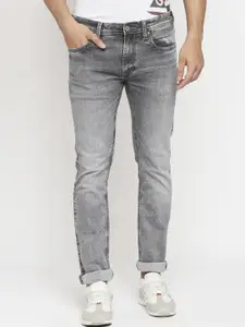 Pepe Jeans Men Slim Fit Mid-Rise Heavy Fade Jeans