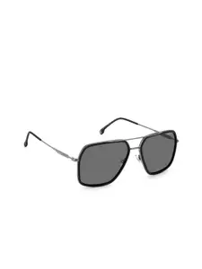 Carrera Men Grey Lens & Black Square Sunglasses 20494500359M9