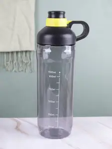 MARKET99 Black & Green Solid Plastic Water Bottle