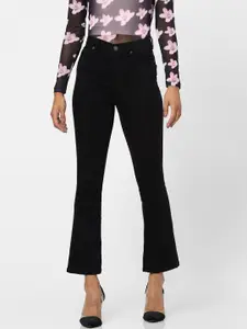 ONLY Women Black High-Rise Jeans