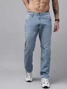 The Roadster Lifestyle Co. Men Pure Cotton Straight Fit Jeans