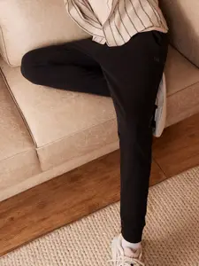 DAMENSCH Men Constant Ottoman Fabric Regular Fit Joggers