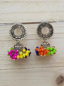 GRIIHAM Multicoloured Contemporary Drop Earrings