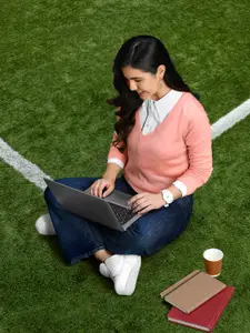 Harvard Women Solid Acrylic Pullover