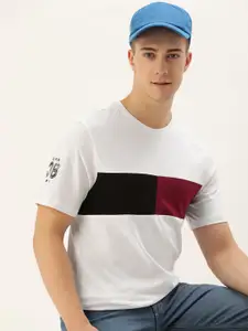 Harvard Colourblocked Pure Cotton T-shirt