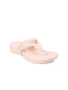 Mochi Pink Open Toe Flats