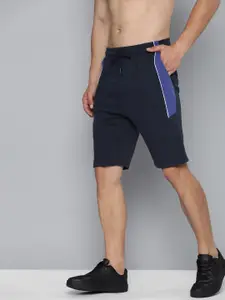 Harvard Men Placement Striped Mid-Rise Regular Shorts