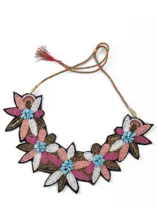 ODETTE Multicoloured Artificial beads Necklace