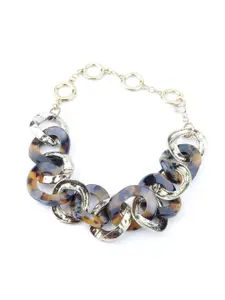 ODETTE Brown Statement Necklace