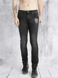 Roadster Men Black Skinny Fit Stretchable Jeans