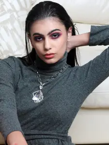 ODETTE Silver-Toned Necklace